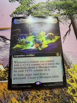 The Ooze (Extended Art Foil) 0277 Teenage Mutant Ninja Turtles TMT - MTG LP - Image 1
