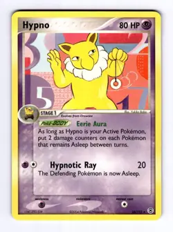 Hypno FireRed & LeafGreen #25 (2004) Rare NM Pokemon - Image 1