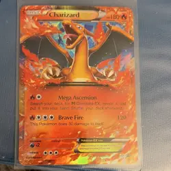 Pokemon Charizard EX Promo Holo XY XY17 Card 180 HP Dragon 2014 - Image 1