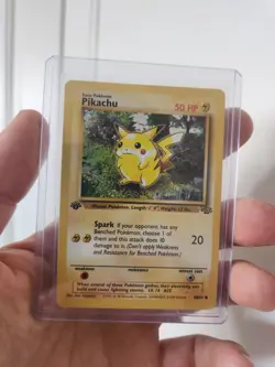 Pokemon TCG Pikachu Jungle 60/64 Regular Promo 1st Edition - Image 1