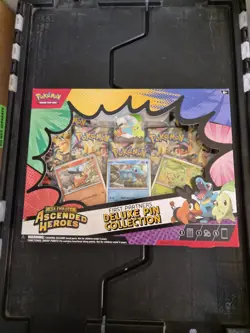 Pokemon Ascended Heroes First Partners Deluxe Pin Collection Sealed In Hand - Image 1