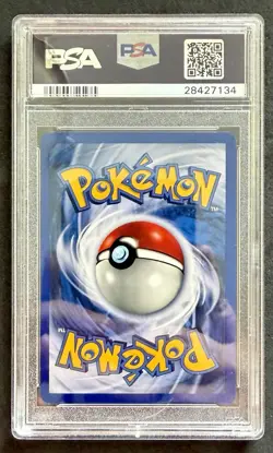 POKEMON HITMONCHAN HOLO BASE SET SHADOWLESS #7 PSA 9 - Image 2
