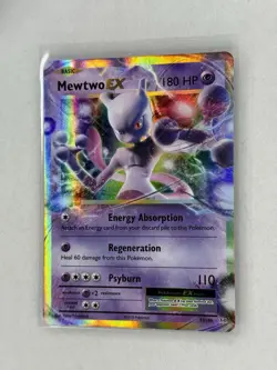 Pokemon TCG Mewtwo EX Ultra Rare XY Evolutions 52/108 NM - Image 3