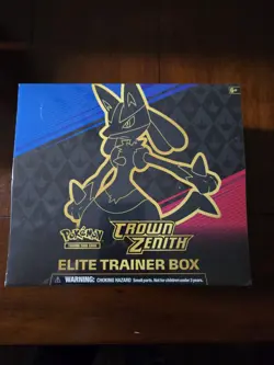 Pokemon TCG Crown Zenith Elite Trainer Box, New/Factory Sealed - Image 1