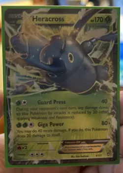 Heracross-EX - 4/111 - Ultra Rare NM Pokemon XY Furious Fists - Image 1