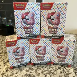 Pokemon TCG Scarlet & Violet 151 Booster Bundle x5 820650863219 - Image 1