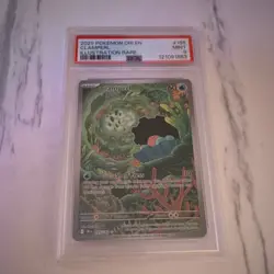 Pokemon Clamperl 195/182 Sv10: Destined Rivals Holo Illustration Rare PSA 9 - Image 1