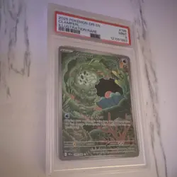 Pokemon Clamperl 195/182 Sv10: Destined Rivals Holo Illustration Rare PSA 9 - Image 2