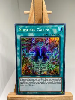 Numeron Calling - Secret Rare 1st Edition BLAR-EN027 - NM - YuGiOh - Image 1