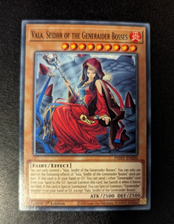 Vala, Seidhr of the Generaider Bosses PHHY-EN020 Common 1st Edition NM Yugioh - Image 1
