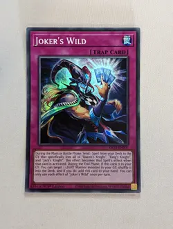 Yugioh Joker's Wild KICO-EN007 Super Rare 1st Edition Near Mint - Image 1