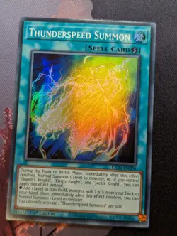 Yu-Gi-Oh! KICO-EN006 - Thunderspeed Summon - Super Rare - Image 1