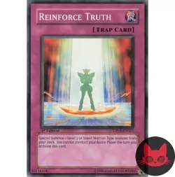 Yugioh Reinforce Truth DP09-EN027 Common 1st Edition NM - Image 1