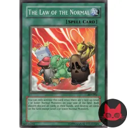 Yugioh The Law of the Normal AST-094 Common NM - Image 1