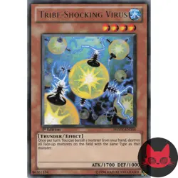 Yugioh Tribe-Shocking Virus PHSW-EN034 Rare 1st Edition NM - Image 1