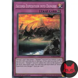 Yugioh Second Expedition into Danger! SOFU-EN087 Super Rare 1st Edition NM - Image 1