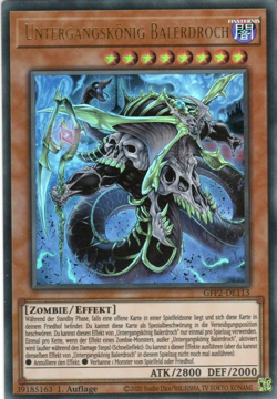 yugioh 1x Untergangskonig Balerdroch GFP2-DE113 ULTRA 1AUFLAGE DEUTSCH - Image 1