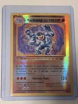 Pokemon Machamp 59/108 Reverse Holo XY Evolutions TCG Card NM-LP - Image 1