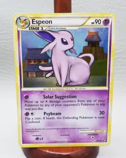 Espeon 2/90 2010 Undaunted Set Pokemon Card TCG Cracked Ice Holo Exclusive - Image 1