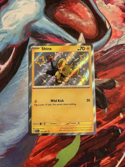 Shinx - 135/091 - Pokemon Paldean Fates Shiny Rare Card - Image 1