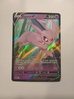 Espeon V SWSH201 SWSH: Sword & Shield Promo Cards Holo NM - Image 1