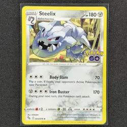 Steelix - 044/078 - Uncommon - Pokemon Go - Pokemon Card - MP - Image 1