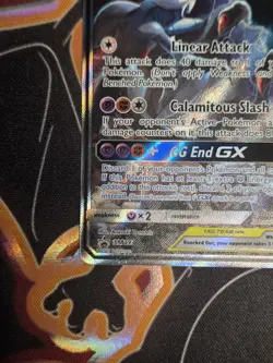 Pokemon Garchomp & Giratina GX TAG TEAM Promo Full Art Holo SM193 270 HP Card - Image 3