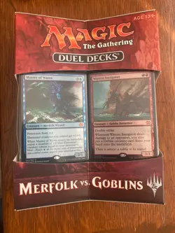 Duel Decks: Merfolk vs. Goblins (DDT) Magic The Gathering MTG New Factory Sealed - Image 1