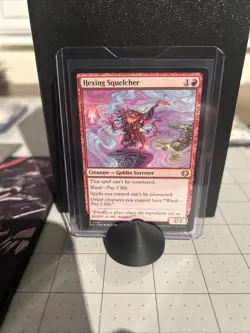 Hexing Squelcher Lorwyn Eclipsed Regular Creature Rare MTG NM - Image 1