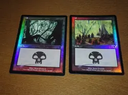 FOIL Lands lot Odyssey Japanese x10 mtg SP,MP [FC] D - Image 4