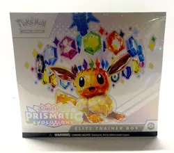 🔥Pokemon Prismatic Evolutions Elite Trainer Box ETB Factory Sealed🔥 - Image 1