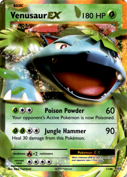 Venusaur EX - XY - Evolutions: #1/108, Pokemon TCG - Holofoil - Image 1