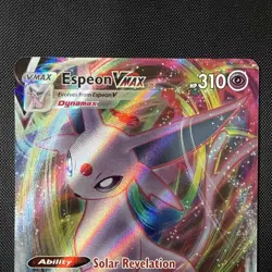 Pokemon TCG - Espeon VMAX 065/203 Swsh07 - Evolving Skies Holo - pack fresh - Image 2