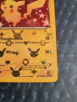 Pikachu RC7/RC25 Legendary Treasures Radiant Collection Holo - Image 2