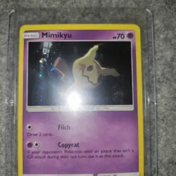 💥 Mimikyu - SM99 - Alt Holo Promo - SM Black Star Promo Pokemon Promos - Image 3