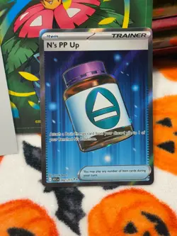 N's PP Up 262/217 Full Art Ultra Rare Pokemon Ascended Heroes ENGLISH NM - Image 2