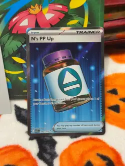 N's PP Up 262/217 Full Art Ultra Rare Pokemon Ascended Heroes ENGLISH NM - Image 4