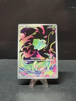 Bulbasaur - 133/132 - Mega Evolutions - Illustration Rare - NM - Pokemon TCG - Image 1