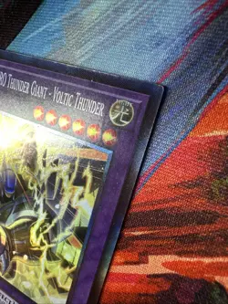 Yugioh Elemental HERO Thunder Giant - Voltic Thunder MZMU-EN029 Collector's Rare - Image 4