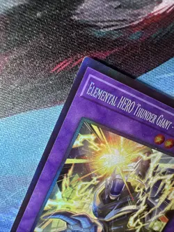 Yugioh Elemental HERO Thunder Giant - Voltic Thunder MZMU-EN029 Collector's Rare - Image 5