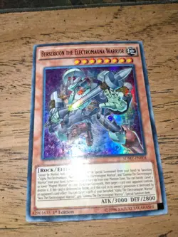 Berserkion the Electromagna Warrior SDMY-EN004 1st edition LP - Image 1