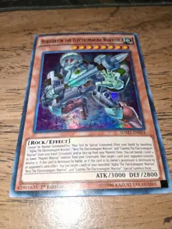 Berserkion the Electromagna Warrior SDMY-EN004 1st edition LP - Image 3