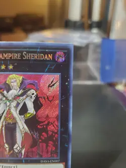 Dhampir Vampire Sheridan DASA-EN007 Dark Saviors Unlimited Secret Rare Yugioh - Image 4