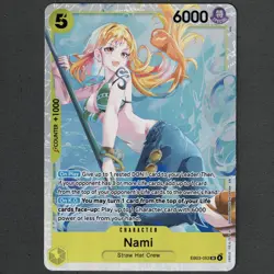 Nami SR EB03-053 EB-03 One Piece Playable Foil M/NM - Image 1