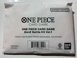 One Piece Card Game 2on2 Battle Kit Vol. 1 - Sealed English - Image 1