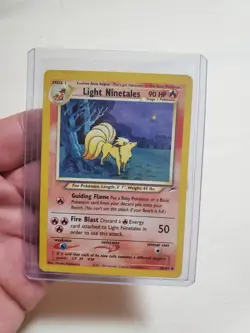 MP Light Ninetales Neo Destiny Unlimited Edition 50/105 Regular Card - Image 1