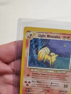 MP Light Ninetales Neo Destiny Unlimited Edition 50/105 Regular Card - Image 2