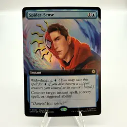 Magic The Gathering Spider-Sense Marvel's Spider-Man FOIL NM - Image 1