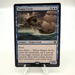 Magic The Gathering Dragon Turtle Adventures in the Forgotten Realms Regular NM - Image 1
