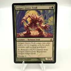 Magic The Gathering Golgari Grave-Troll Ravnica: City of Guilds Regular NM - Image 1
